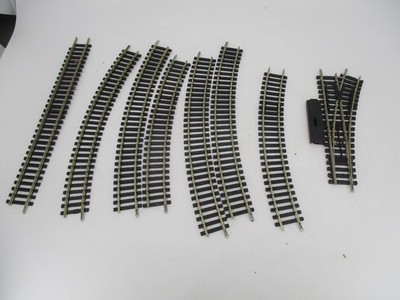 DV12633 J&L JEAN LAFFONT Train Ho 1/87 1:87 Konvolut Maillechort Schienen ohne Vorschaltgerät