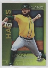 2020 Bowman Platinum Wal-Mart Top Prospects Chartreuse Hogan Harris #TOP-47 fz4