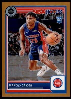 2023 Panini Hoops Premium Stock Marcus Sasser #45 Orange Prizm /299 RC