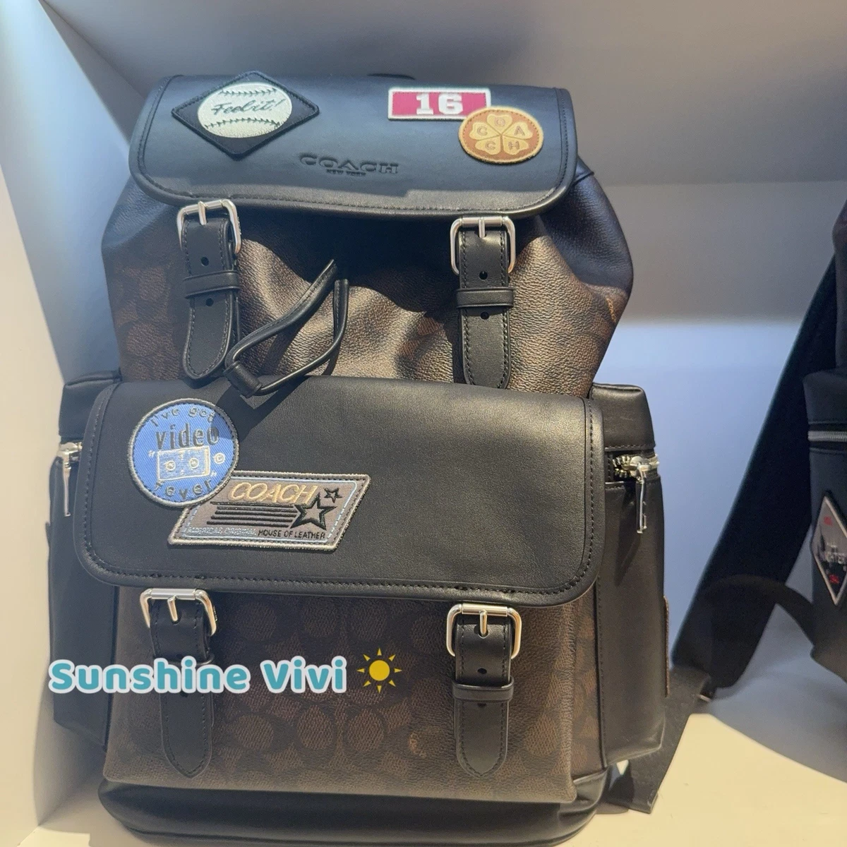 Coach Backpack Gray Bags for Men for sale - eBay
