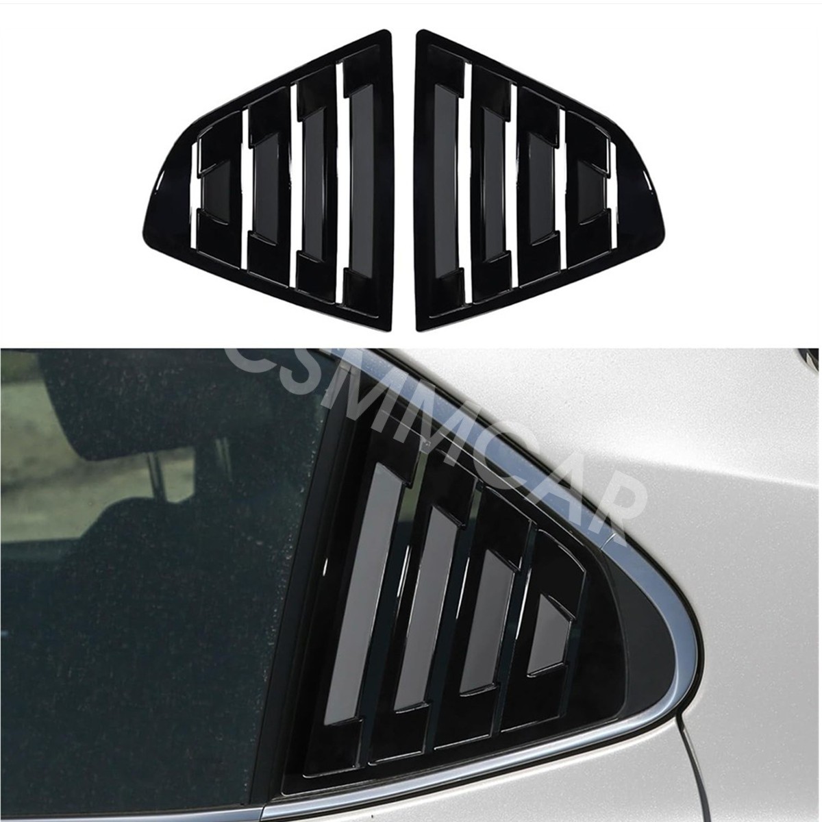 Fit For Toyota Camry 2018-2022 Exterior Side Window Louver Air Vent Scoop Cover