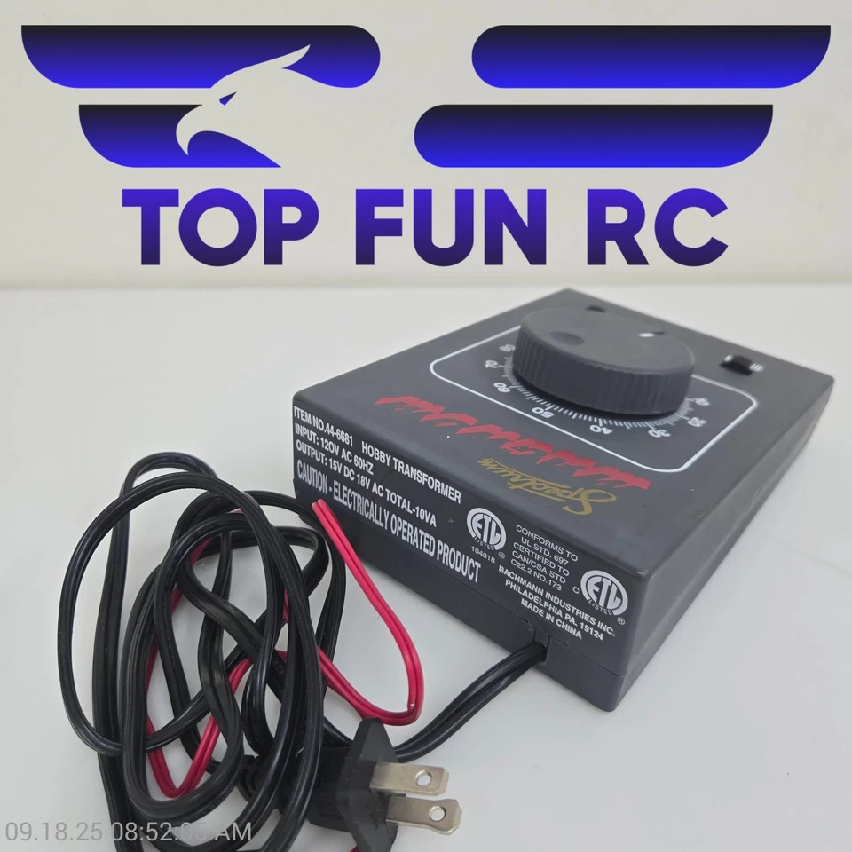 Spectrum Magnum 44-6681 Variable DC Hobby Transformer Train Controller - Image 2 of 4