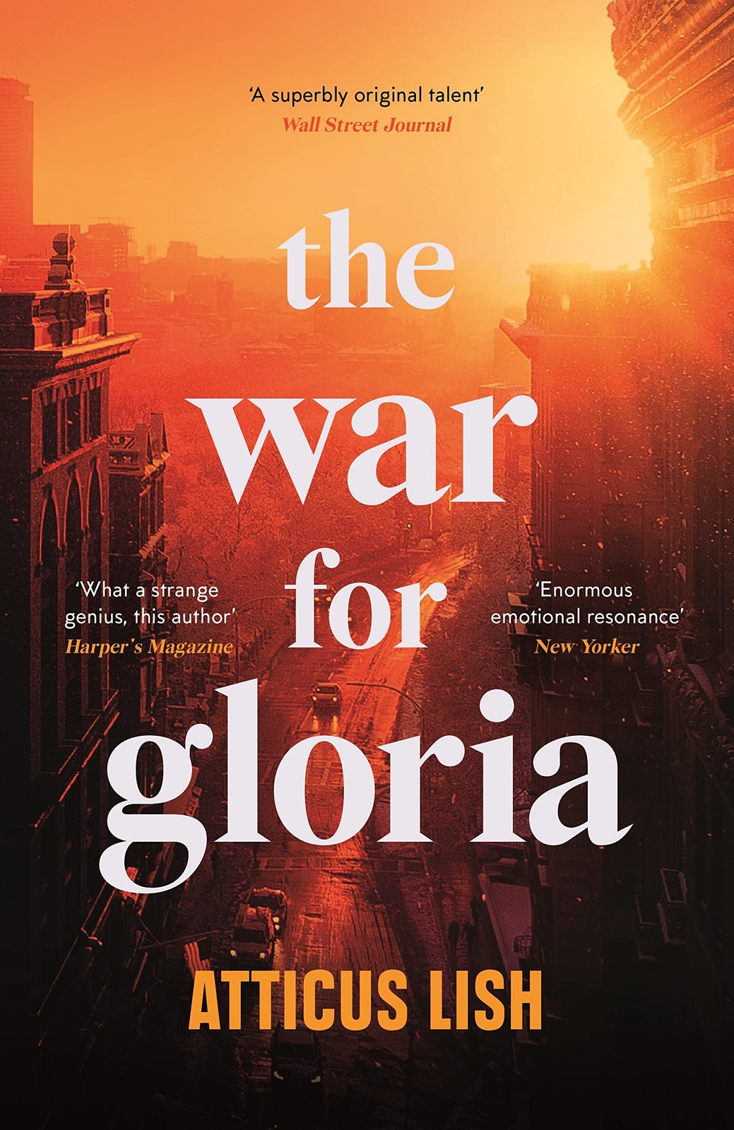 The War for Gloria by Atticus Lish | HB | 2022 - Image 2