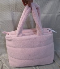 Victoria's Secret Pink Sherpa Large Tote Bag with Tags 59.95MSRP
