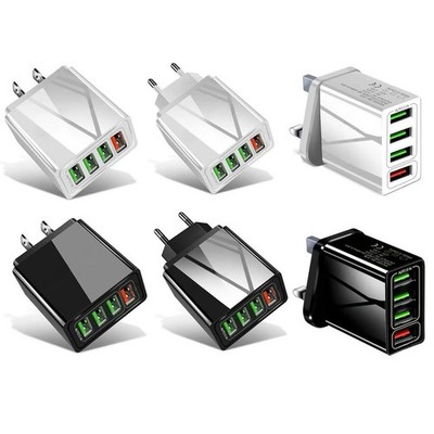 Multi-port mobile phone charger power adapter Y1M8 Q9W3