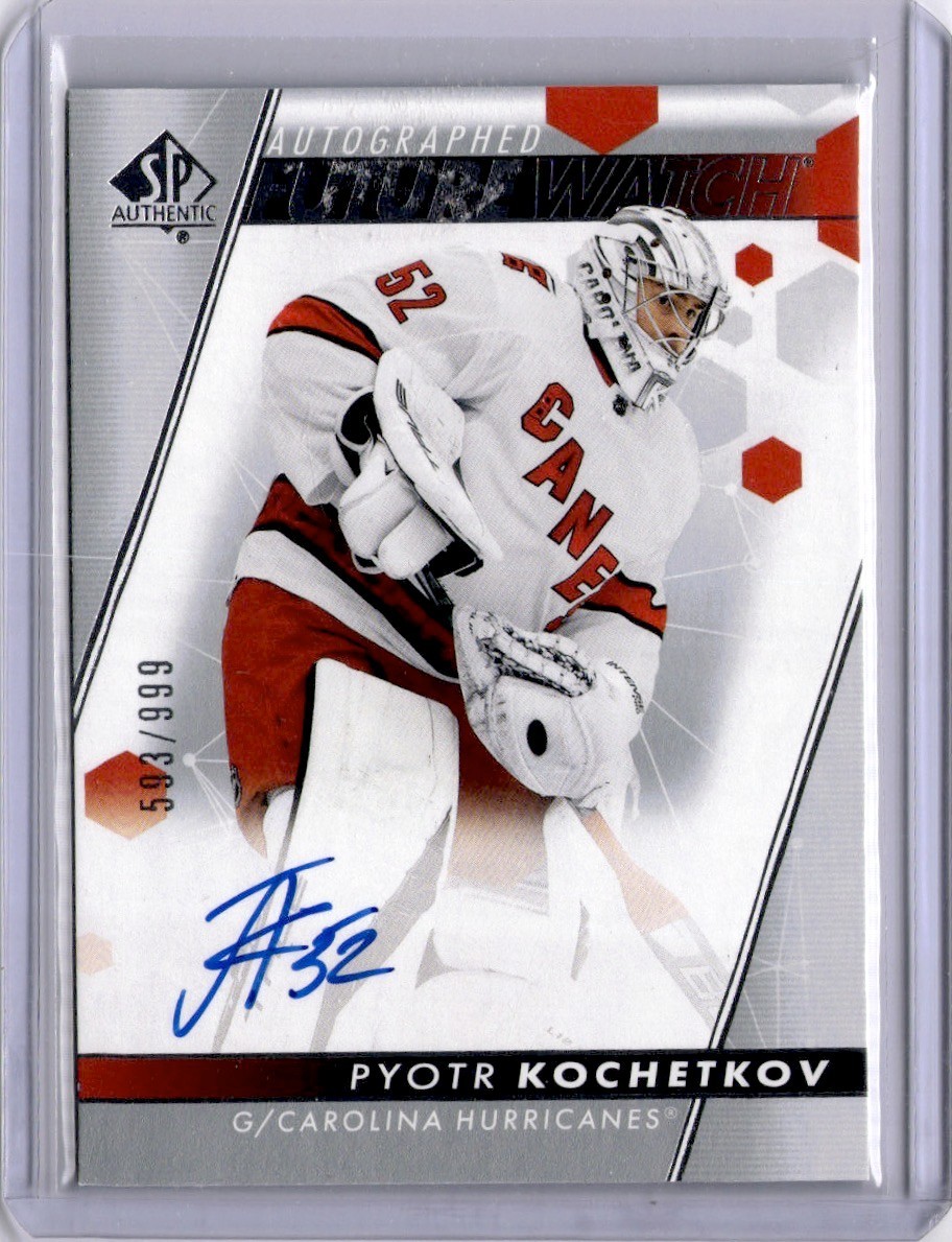Pyotr Kochetkov Future Watch Auto /999 #119 2022-23 SP Authentic Rookie