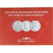 [#347124] France, Coffret 3x 5 Francs, 2000 Ans de Monnaies Françaises (2/3), 20