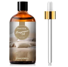 PHATOIL 3.38FL.OZ Fresh Linen Fragrance Oils for Aromatherapy, Essential Oils fo