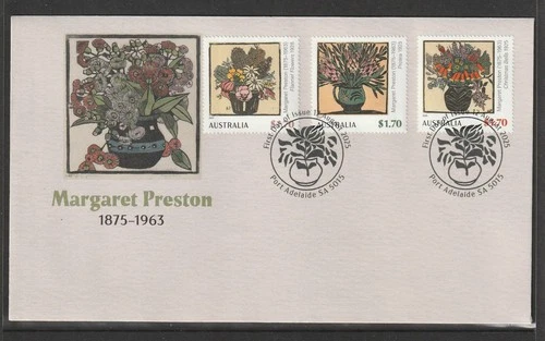 Australia 2025: Margaret Preston 1875-1963 First Day Cover Gummer. Fine Used.