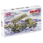 ICM 72591 Plastic model kit Scale 1:72 BM-24-12 Soviet Army rocket volley system