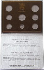 EURO KMS Folder Vatikan Vaticano 2011 - leer - ohne M&uuml;nzen