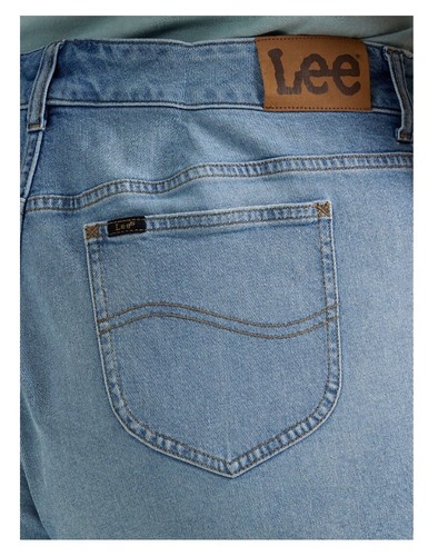 LEE Heritage Women’s Size 26W High Rise Loose Fit Shorts Cut-Offs 4.5” Inseam - Picture 7 of 9