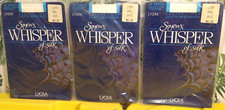 Vintage Pantyhose Whisper lycra white small 3 pairs For 17.70 - B006A
