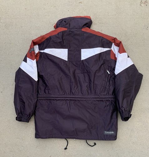 Vtg Spyder Ski Jacket Heavy Parka Winter 90s Tommy Moe Men’s Size Medium - Picture 2 of 7