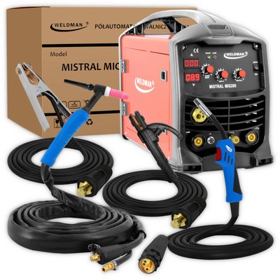 Weldman MISTRAL MIG MAG 200 Schweißgerät 200amp FLUX TIG