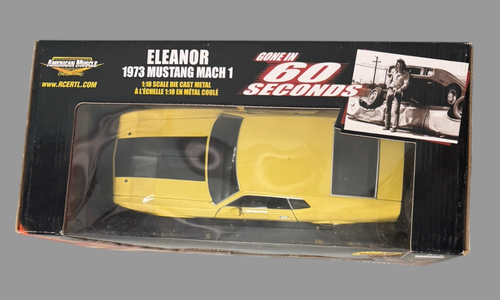 1:18 Scale Ertl 1973 Mustang Mach 1 Eleanor Gone in 60 Seconds Original Classic - Picture 2 of 7
