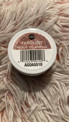 ASP QUICK DIP NAIL COLOUR Acrylic Powder Ready To Mingle  14.2g/.05 Oz ASDA5510