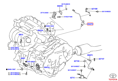 Toyota Corolla E21 89467-02170 Lambda Sensor Air-Fuel