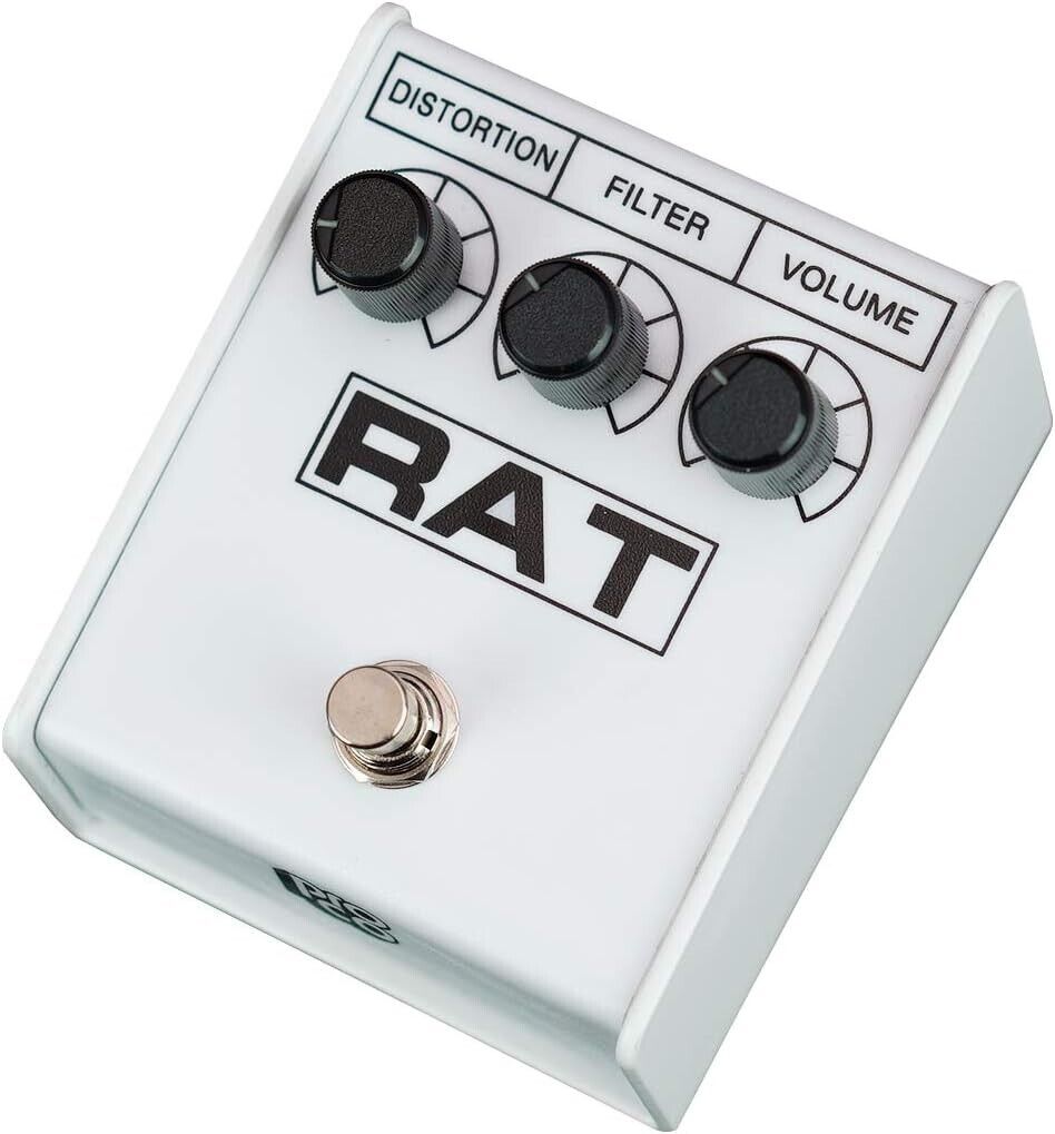 Pro-co RAT 2 WHITE IKEBE 40th Anniversary Distortion pedal Pro-co RAT 2 WHITE IKEBE 40th Anniversary Distortion pedal