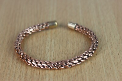 HANDMADE Unisex Adjustable Multi Metal Bracelet Copper Brass Bangle Cuff B2
