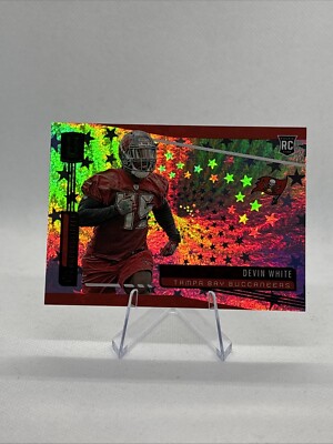 2019 Unparalleled #205 Devin White Astral /200 Tampa Bay Buccaneers RC Texans