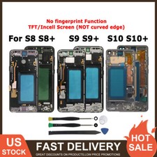 Incell/TFT LCD Display Touch Digitizer Frame For Samsung Galaxy S9 Plus S10 S8 