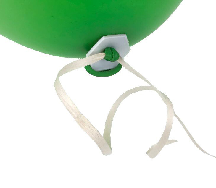 ZIBI-Oeko-Fix Helium-Ballonverschluss – 100 Stück – Eco-friendly & Einfach Zu Verwenden