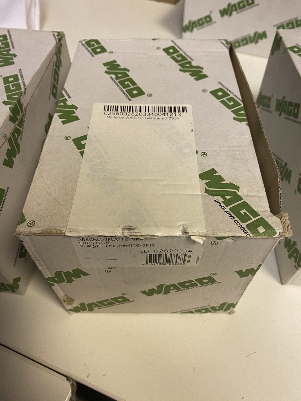 WAGO 282-334/02820334 Connection Plate (100 Pieces) New