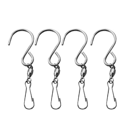 8Pcs Hooks for Hanging Stainless Steel Multiple Options Crystal Outdoor - Picture 7 of 11
