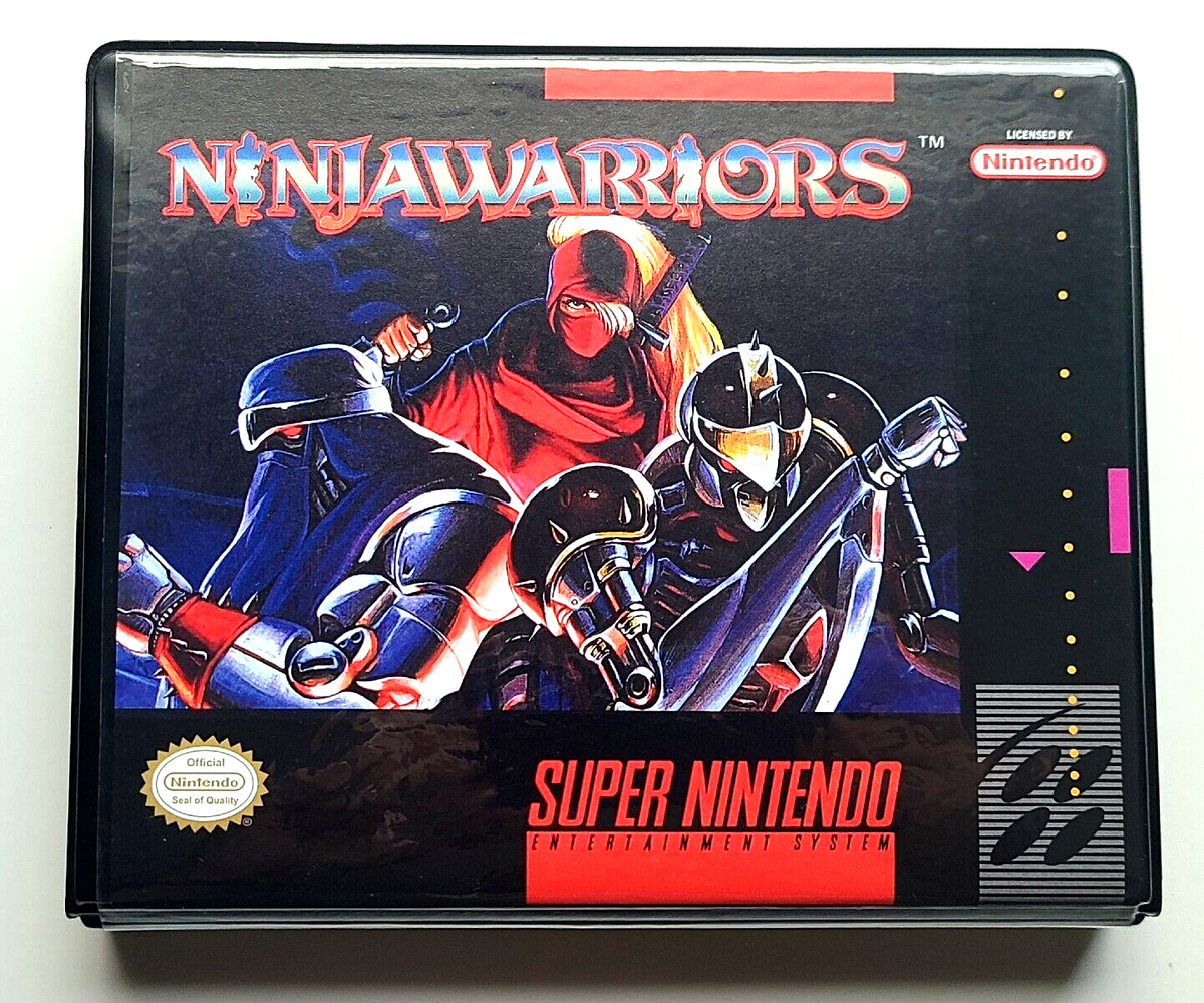 Ninja Warriors CASE ONLY Super Nintendo SNES Box BEST Quality