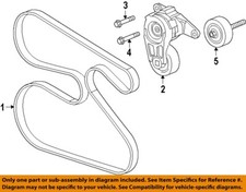 GM OEM-Serpentine Fan Belt 12647764