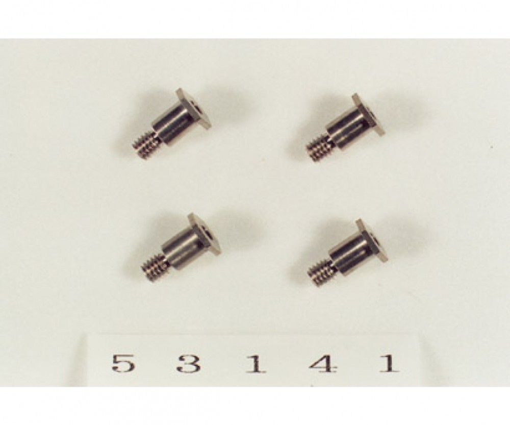 Tamiya 300053141 - DF-02 Axle Knuckle Screws Light (4) - New