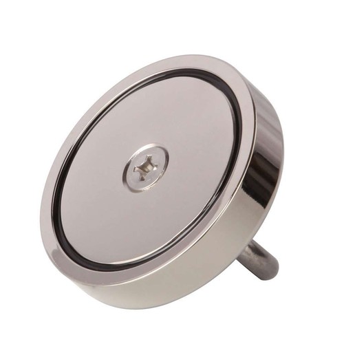 Neodymium Fishing Magnets Pulling Force Super Strong Round Rare Earth 400-1000LB - Picture 6 of 10