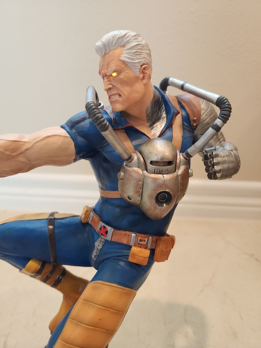 Kotobukiya Cable *FINE ART STATUE* MARVEL (W/ working light) | eBay