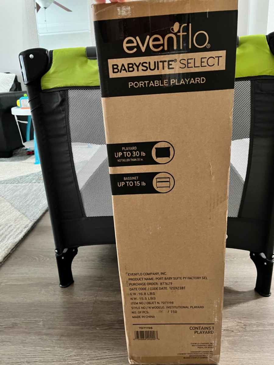 Evenflo BABYSUITE SELECT PORTABLE PLAYARD | eBay