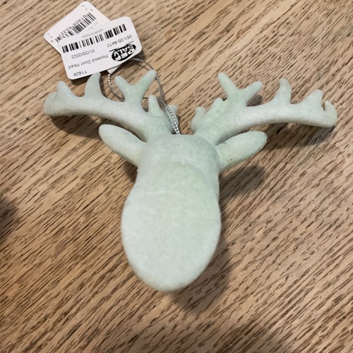 Deer Head Christmas Tree Ornament Green - Wondershop - Picture 4 of 5