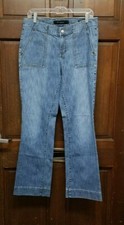 CALVIN KLEIN JEANS Light Wash Bootcut Denim Blue Jeans Womens Misses Size 10