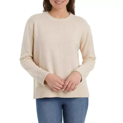 Ella Moss Ladies Ombre striped crewneck sweater