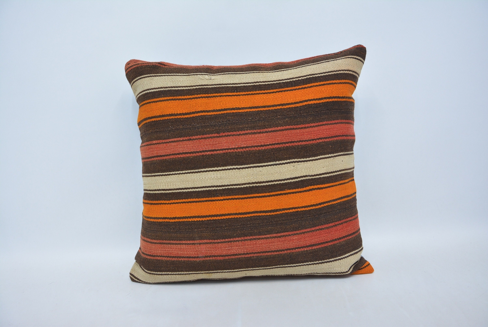 Turkish Kilim Pillow, Antique Pillows, 22