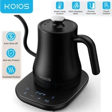 Gooseneck Electric Kettle Temperature Control Pour Over Coffee Keep Warm Kettles