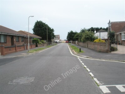 Foto 6x4 Kreuzung Bosmere Road und Wheatlands Road Eastoke c2009