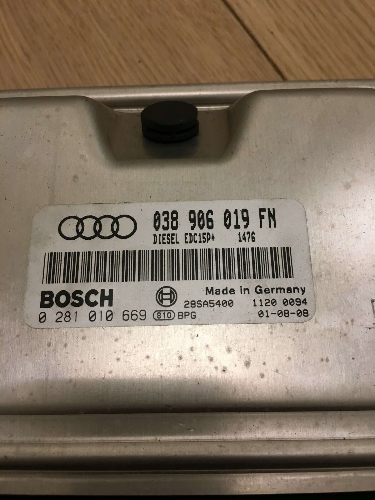 Genuine Audi A4 B6 1.9 TDI ENGINE ECU 038906019FN 0281010669 | eBay