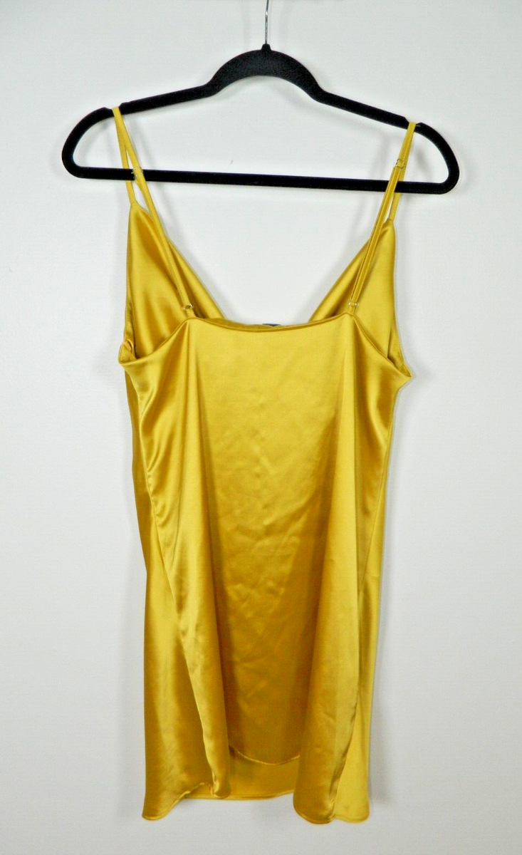 green emerald velvet dress Aleecia Cowl Neck Mini Dress Gold
