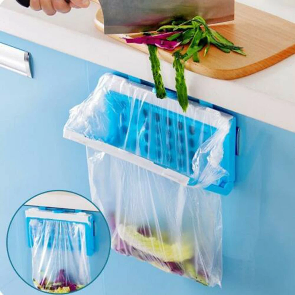 15-45x Kitchen Garbage Bag Trash Bags Durable Disposable Plastic Home Tool, - Image 3 of 4