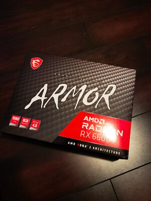 MSI Radeon RX 6600 Armor 8GB Open-box 99% new, Please read