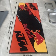 PER KTM ARANCIONE MOTO GARAGE TAPPETINO OFFICINA ANTISCIVOLO SUPPORTO ARANCIONE PIT MAT