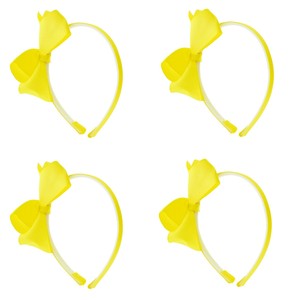 girls yellow headband