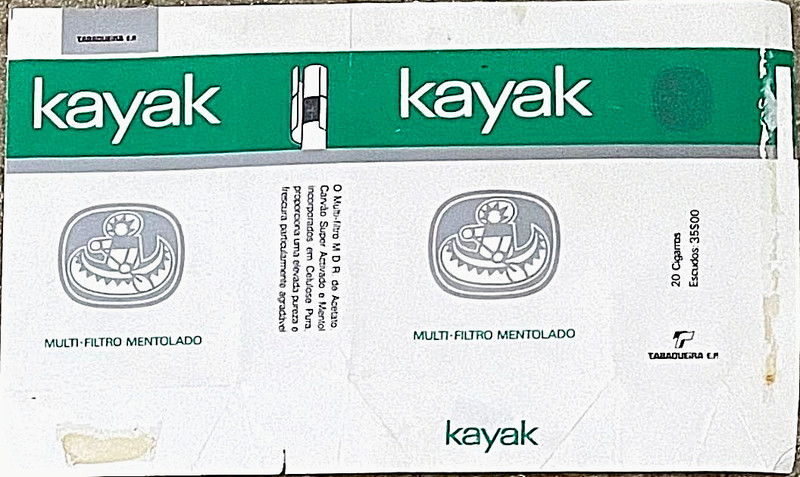Kayak - Vintage Collection - Portugal 🇵🇹 - 80s - Empty