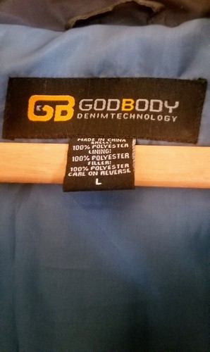 Chaleco amortiguador aislado para hombre L nuevo con etiquetas azul marino GB - Imagen 4 de 7