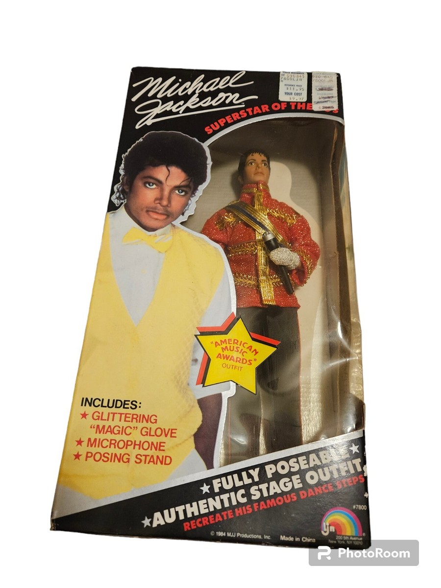 LJN 1984 - Michael Jackson - Red JKT Outfit - Superstars 12